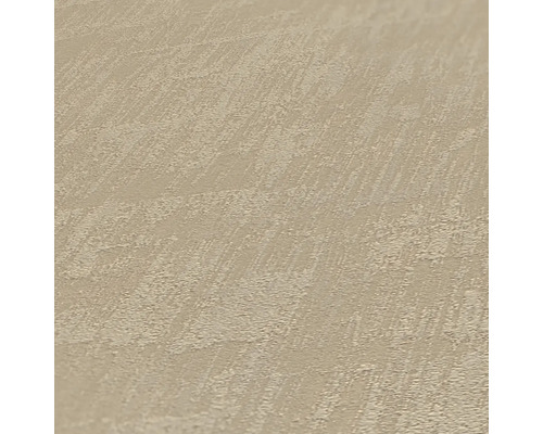 Nahaufnahme einer beigen Strukturtapete.