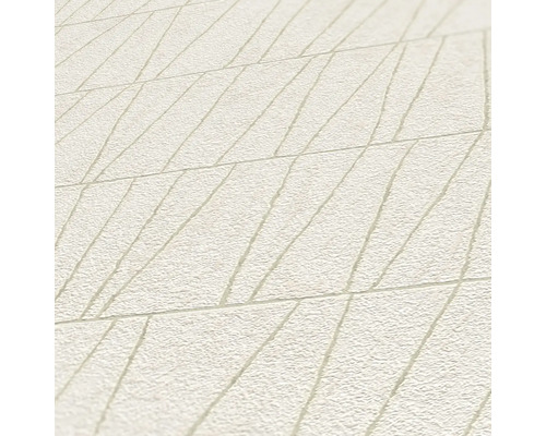 Detailansicht einer Tapete mit grafischem Muster