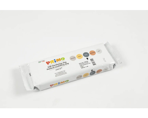 PRIMO Selbsthärtende Tonerde, 1000 Gramm, zum Modellieren