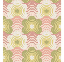 Blumenmuster-Tapete mit floralem Design