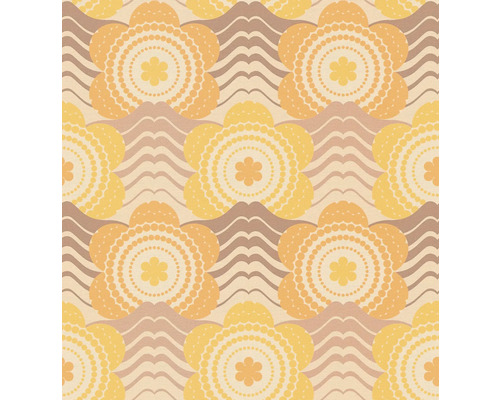 Blumentapete mit floralem Muster