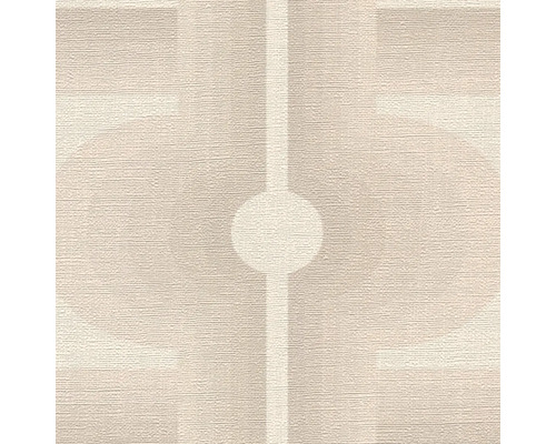 Tapete mit abstraktem Muster aus Kreisen und Linien