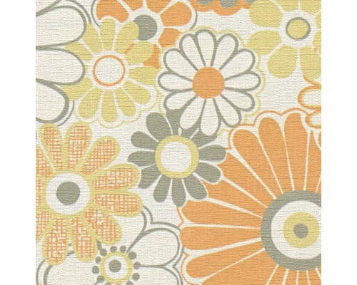 Blumentapete mit Gänseblümchenmuster