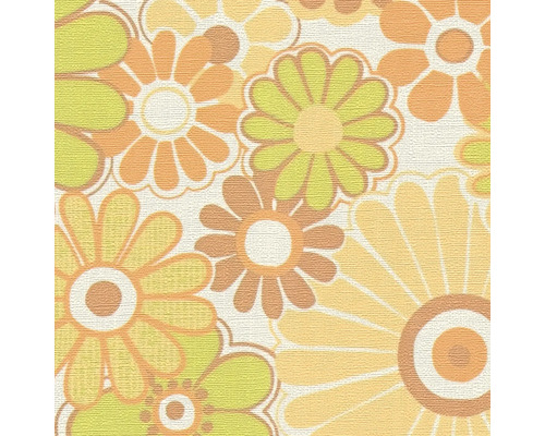 Blumentapete mit floralem Muster