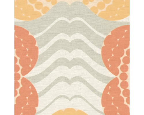 Tapete mit Kreisen und Wellenmuster