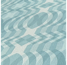 Vliestapete 39534-2 Retro Chicmuster blau