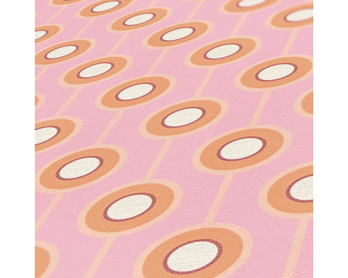 Tapete mit geometrischem Kreis Muster