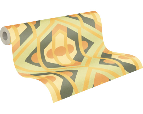 Tapetenrolle mit geometrischem Muster