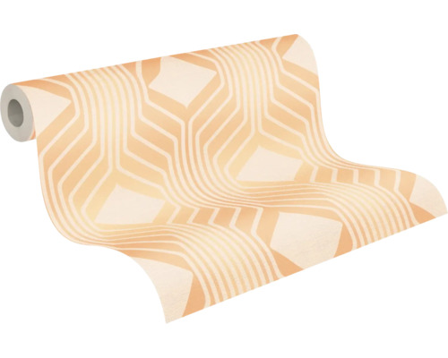 Tapetenrolle mit geometrischem Muster