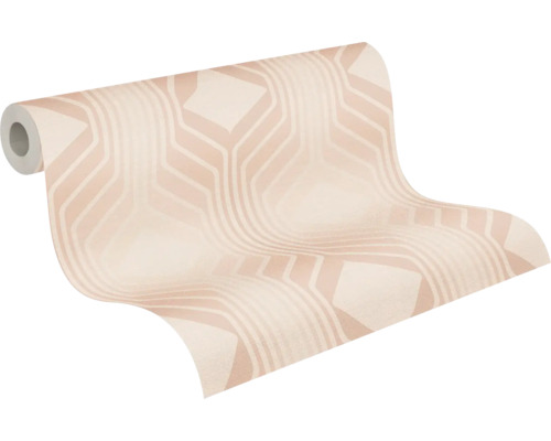 Tapetenrolle mit geometrischem Muster