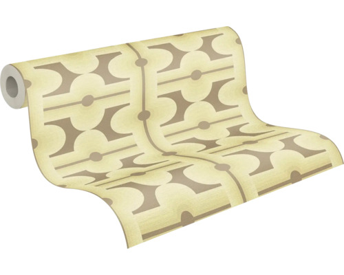 Tapetenrolle mit geometrischem Muster