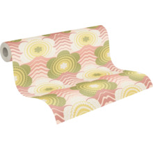 Rolle floral gemusterte Tapete