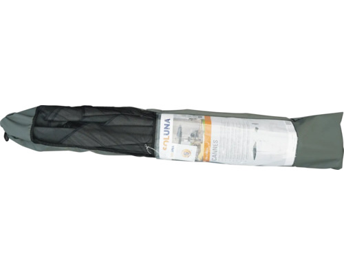Verpackter Strandmuschel-Sonnenschutz