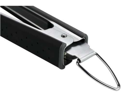 Grillzange aus Edelstahl mit Griff