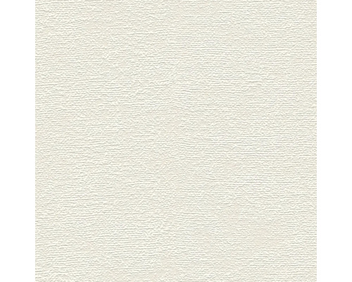 Weiße Vinyltapete mit strukturierter Oberfläche.