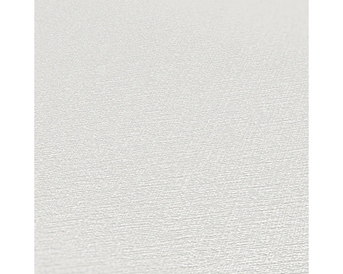 Nahaufnahme einer weißen Tapete mit leichter Textur