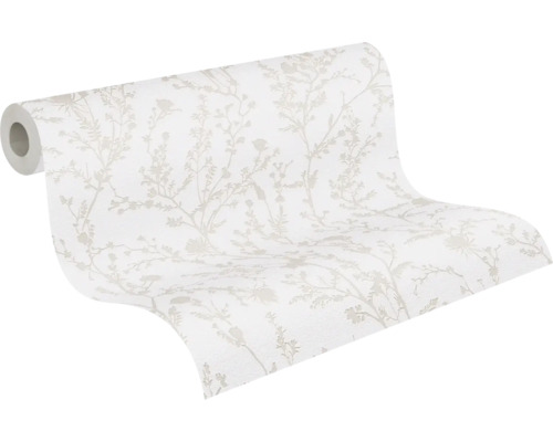 Tapetenrolle mit floralem Muster