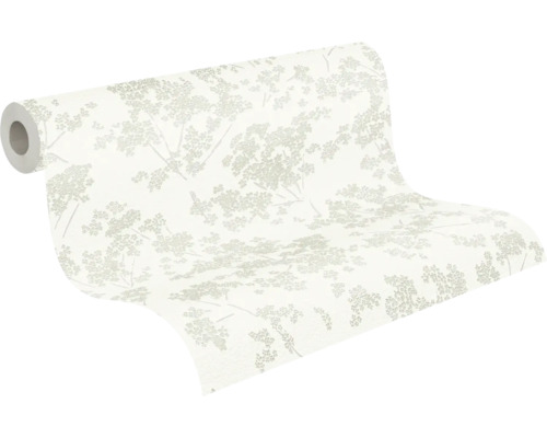 Tapetenrolle mit floralem Muster