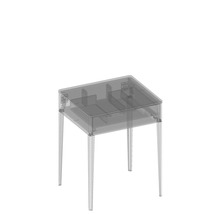Waschtischunterschrank mit 1 Schublade Devo Lotos BxHxT 60 x 76 cm x 53 cm Frontfarbe structure avola cremeweiß