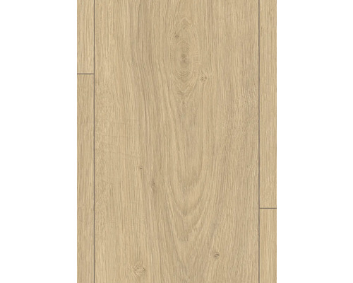 Nahaufnahme von Laminatboden in Holzoptik