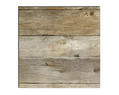 Holzdekorplatte mit Bretterstruktur