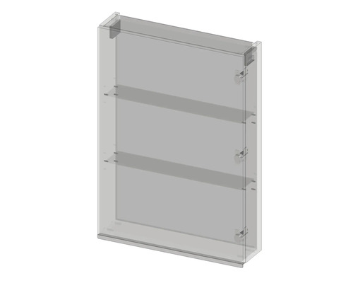 Badezimmerschrank mit drei Regalböden