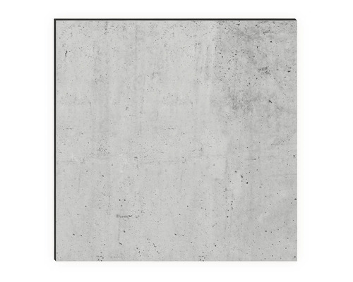 Betonoptik Platte mit schwarzer Kante