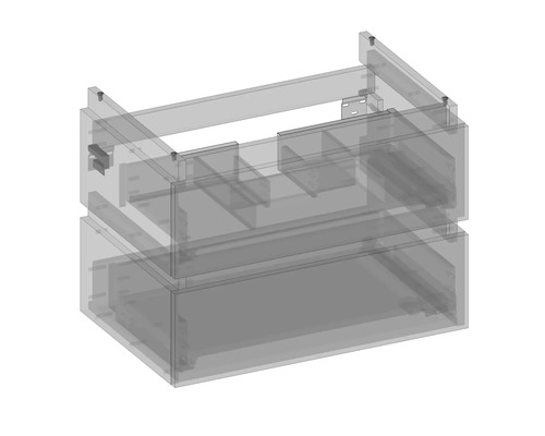 Waschbeckenunterschrank mit Schubladen