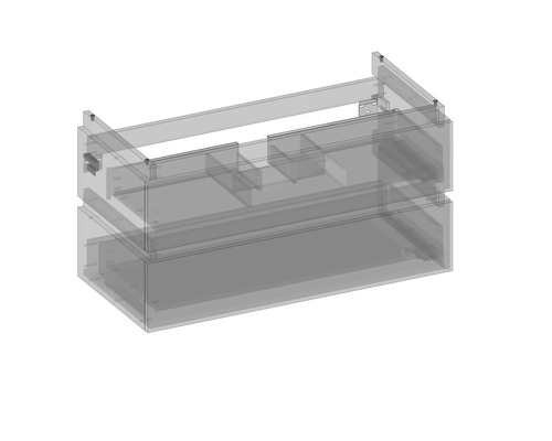 Waschtischunterschrank ohne Fronten
