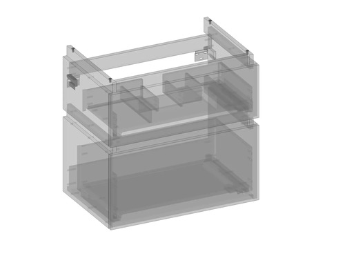 Unterschrank mit zwei Schubladen