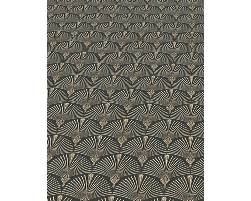 Tapete mit Fächermuster