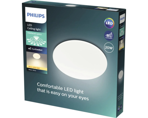 Verpackung einer Philips LED Deckenleuchte mit 20 Watt