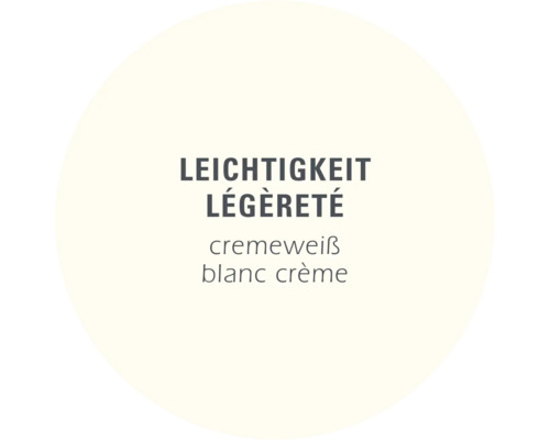 Leichtigkeit: Cremeweiß