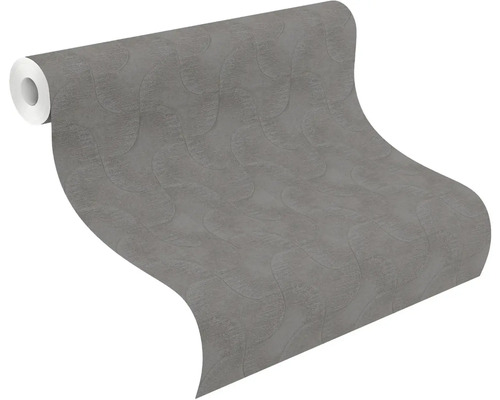 Rolle graue Vliestapete mit Muster