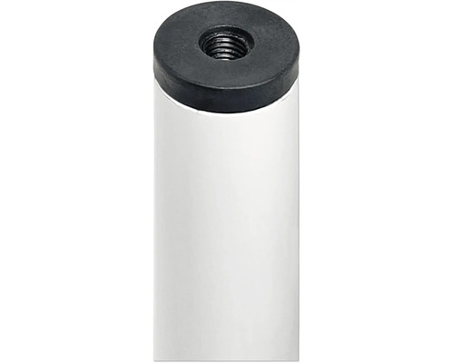 Möbelfuß aus Metall mit Schraubgewinde