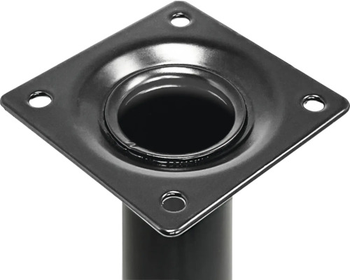 Tischbeinbefestigungsplatte mit Montagebohrungen