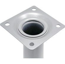 Tarrox Tischbein rund Ø 30 x 400 mm, silber