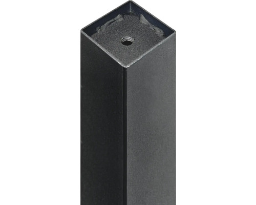 Tischbein aus Metall mit Gewindebohrung