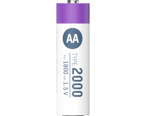 AA-Batterie, Typ 2000 mit 1,5 Volt