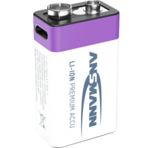 Ansmann 9 Volt Lithium-Ionen Akku