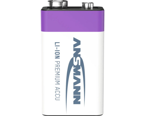 Ansmann Lithium-Ionen Premium Akku 9 Volt Blockbatterie