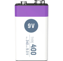 9-Volt-Blockbatterie
