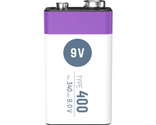 9-Volt-Blockbatterie