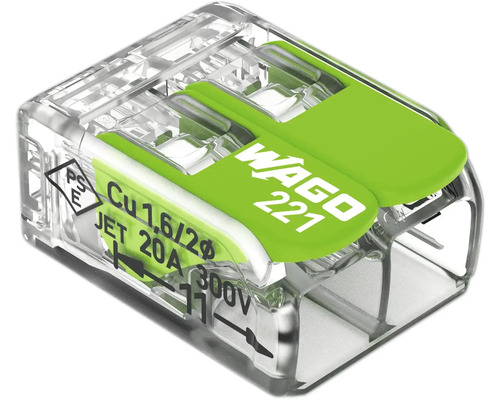Wago Verbindungsklemme der Serie 221