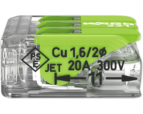 Wago 221 Verbindungsklemme für elektrische Verbindungen