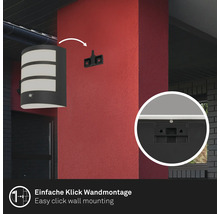 Wandleuchte zur einfachen Klickmontage