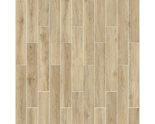 Verlegte Holzoptik Fliesen