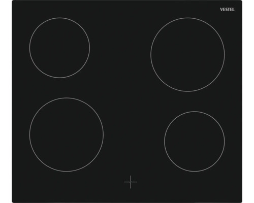 Vestel Kochfeld mit vier Kochzonen