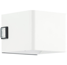 Weiße Innenwandleuchte mit Orientierungslicht