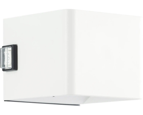 Weiße Innenwandleuchte mit Orientierungslicht